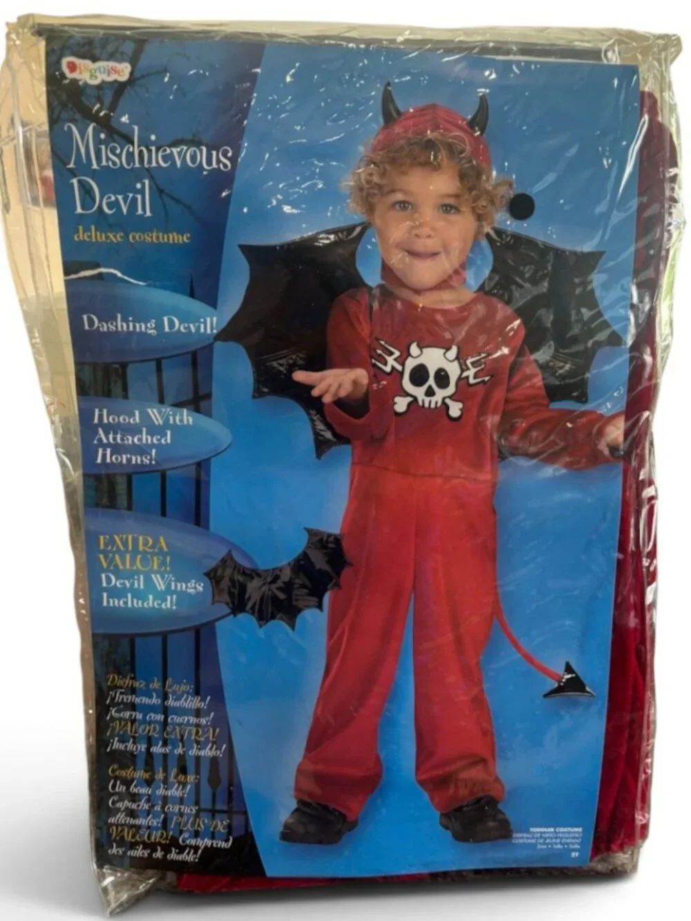 Disguise Toddler Mischievous Dashing Devil Costume 2T